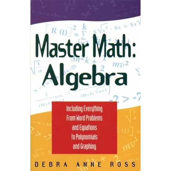 Pre-Owned Master Math: Algebra (Paperback) 1564141942 9781564141941