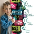thumbnail image 3 of Blackout Kids Curtains,Colorful Dinosaurs Skeletons Text Pattern Childrens Insulated Curtains Set Of 2,Bedroom Essentials,Toddler Room Decor 52"x84", 3 of 5