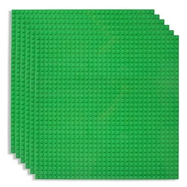 General Jim's Toys and Bricks Classic Green 10 x 10 Baseplates  - Building Blocks Baseplates