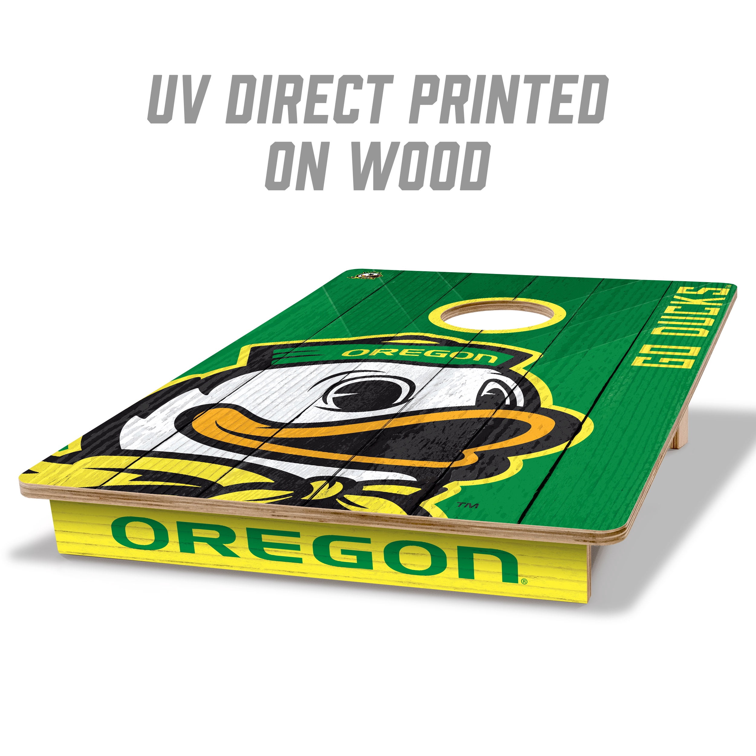 YouTheFan NCAA Oregon Ducks 2' x 3' Cornhole Game No Bags
