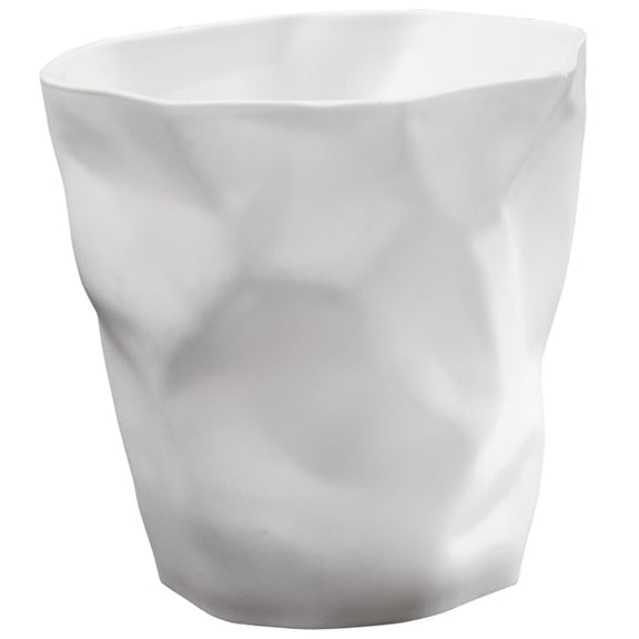 Pemberly Row Modern / Contemporary Plastic Pencil Holder in White