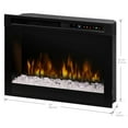 thumbnail image 2 of Dimplex 26" Multi-Fire XHD Electric Firebox with Acrylic Ember - Black, XHD26G, 2 of 6