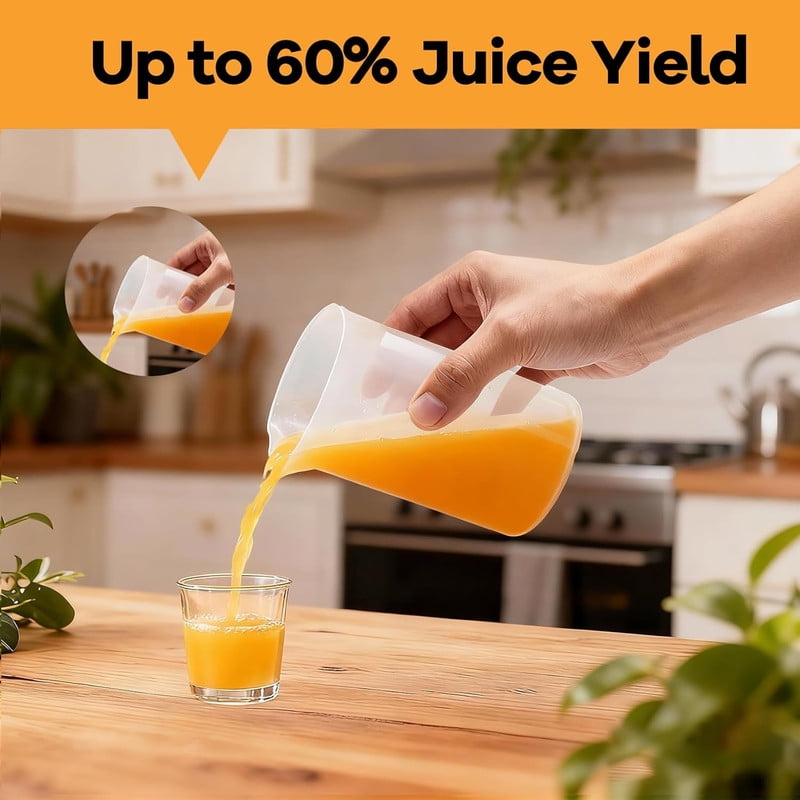 Sybels 480W High-Speed Centrifugal Juicer, 2.6" Wide Chute for Whole Fruits, 15000 RPM Maximum, BPA-Free, Easy to Clean, Black