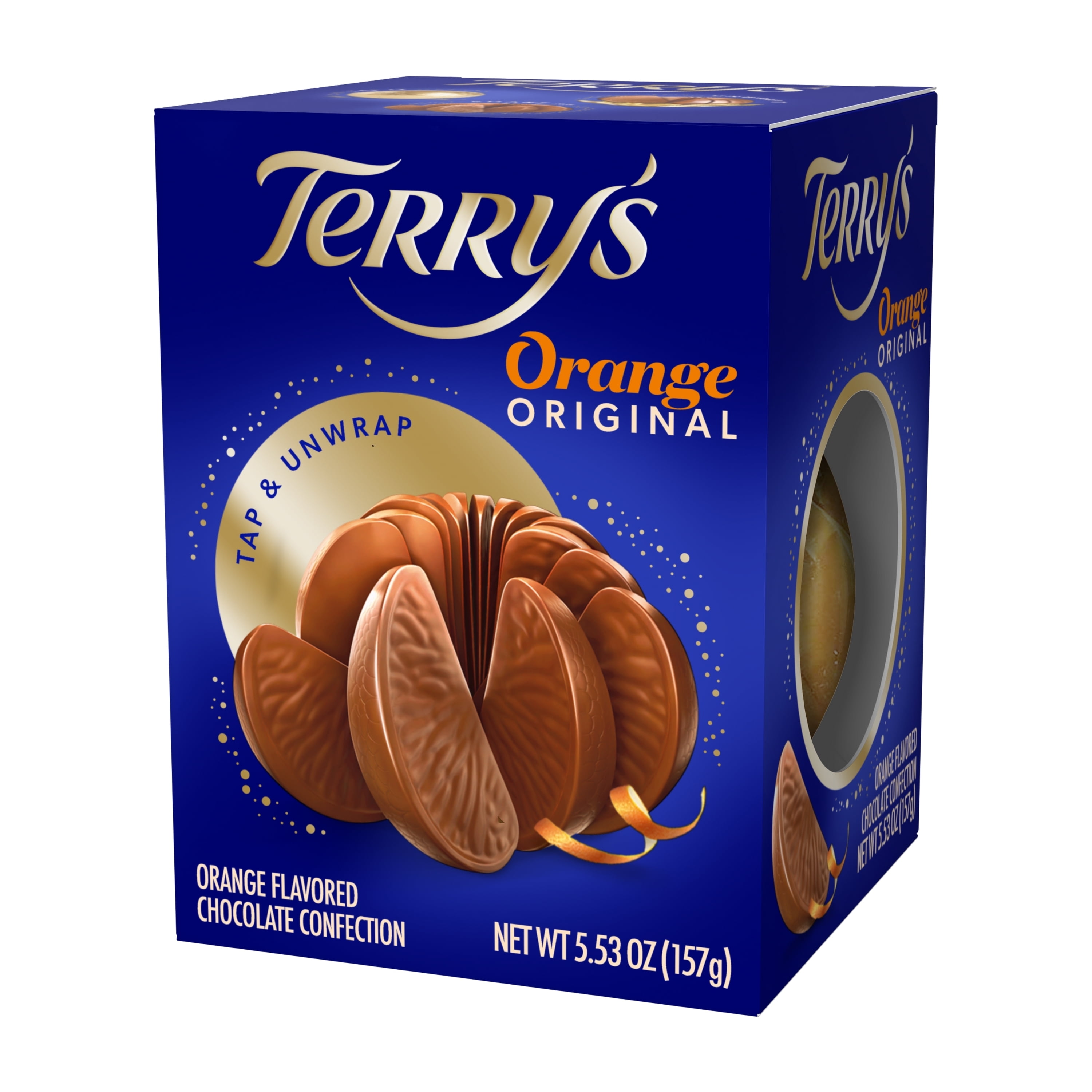 Terry s Chocolate Ball Milk Chocolate with Natural Orange Flavor. 5.53oz Box Walmart Business Supplies