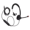 thumbnail image 2 of DEWIN RJ9 Single Ear Headset Cell Phone Headset with Mic Mute Speaker Volume and 6 Speed Line Sequence Adjustment, 2 of 14