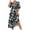 Black formal dresses, variant on Formal Dresses for Women Fashion Empire Waist Flowy Swing Tunic A Line Dresses V-Neck Short Sleeve Geometric Print 2024 Summer Midi Dress Orange m