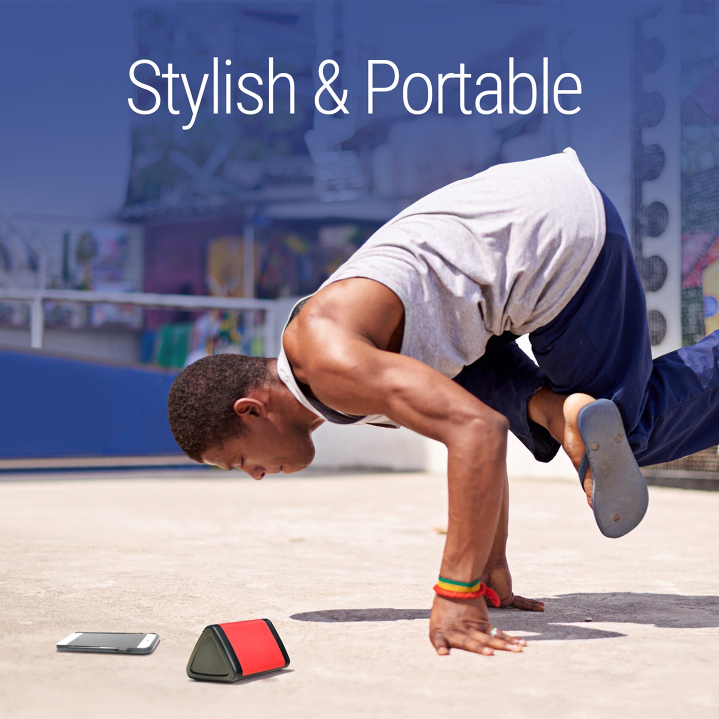 OontZ Angle 3 Portable Bluetooth Speaker, Surprisingly Loud Volume & Bass, 100 Foot Wireless Bluetooth Speaker Range, IPX5 Water Resistant (Red)