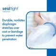thumbnail image 4 of Seal-Tight Original - Cast & Wound Protector for Hand, 11", Grey/blue/clear, 4 of 8