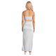 thumbnail image 5 of VISgogo, vestido de tubo informal para mujer, vestido largo a la moda de Color sólido con hombros descubiertos y abertura delgada VISgogo  moda, 5 of 6