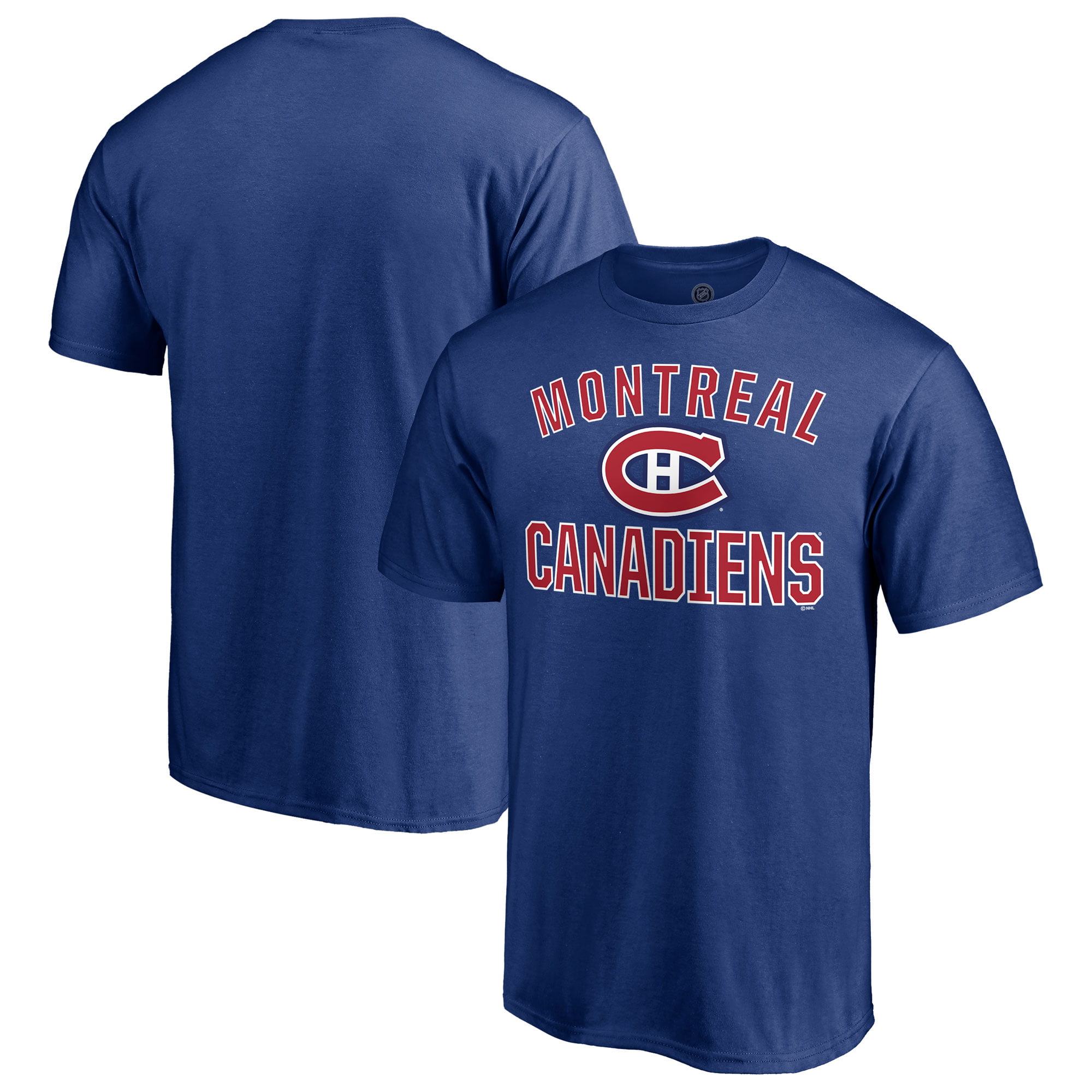 Men's Fanatics Branded Blue Montreal Canadiens Special Edition Victory Arch T-Shirt