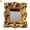 Golden B, variant on Joernso Miniature Mirror Classic Good Craftsmanship Resin Oval Dollhouse Carved Mirror Furniture for Micro Landscape