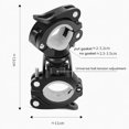 thumbnail image 3 of mmirethe Light Clip Universal Ball Light Stand 360Â° Rotation Clip Clamp Suitable for Road Bike Mountain Bike TYPE3, 3 of 3
