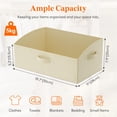 thumbnail image 2 of Organizador de armario trapezoidal Lifewit, paquete de 6 cestas, 2 of 8