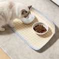 thumbnail image 4 of Scratchproof Pet Bowl Mat Feeding Placemat for Dogs & Cats (17.7x11.8 Inches) Pet Placemat, 4 of 5