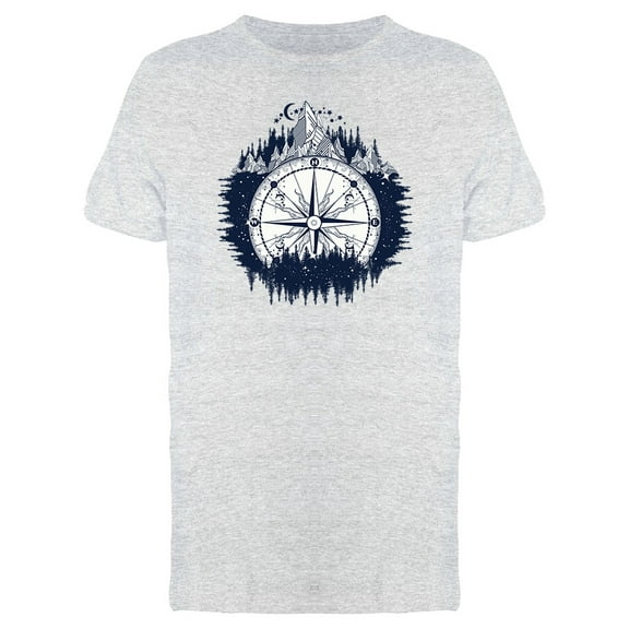 Mountain Forest Graphic Tee Men's -Image by Shutterstock