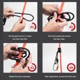 thumbnail image 4 of Accessory Cord, Stranded Design Wide Application Climbing Rope High Strength 12KN Breaking Force 6mm Diameter 1.2m Length  For Outdoor Black,Red,Blue, 4 of 8