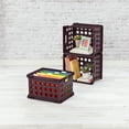 Shop Sterilite Plastic Storage Cube / File Crate, 17 1/4 L x 14 1/4 W x