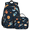 Multicolour 1, variant on Outer Space Backpack with Lunch Box Galaxy Rocket Planet Lightweight Large Travel Work Laptop Backpacks Set Casual Daypacks