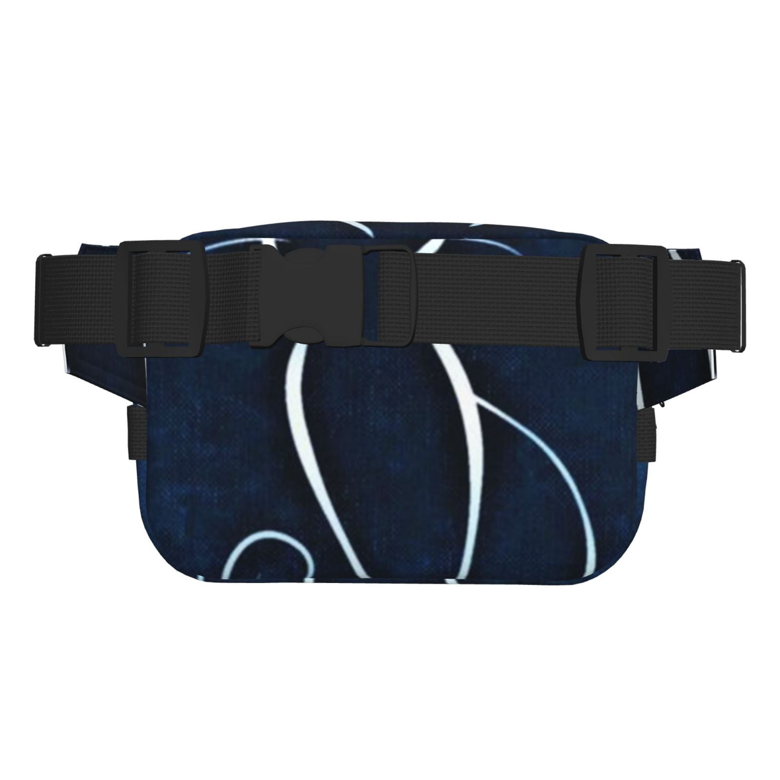 Picia Cat Sketch Print Square Double-Layer Waist Bag Mini Adjustable Waist Belt Bag Exercise Running Travel Hiking