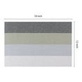thumbnail image 4 of Unique Bargains 6 Pack Rectangle Placemat for Dining Table Decor Wipeable Table Mat Green, 4 of 7