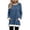 Navy, variant on Tqcoqu Women's Color Block Ribbed Knit Tunic Top,Crew Neck Long Sleeve Split Hem Casual Long Blouse with Side Pockets