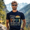 thumbnail image 3 of Vintage May 1991 T-Shirt - Retro Style Birthday Tee for Men - Meaningful Birthday Gift for May Born, 3 of 4