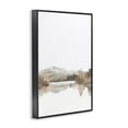 thumbnail image 3 of Stupell Industries Muted Soft Flowing Lake Black Framed Giclee Art design by Mona Grace, 18 x 12, 3 of 8