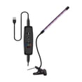 thumbnail image 2 of Grow Light for Indoor Plants, 360° Gooseneck LED Clip Lamp with Timer Dimmer, Full Spectrum for Succulents Seedlings Home Office Desktop Gardening, 15x10.24in, 2 of 6