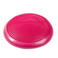 thumbnail image 1 of MasteelfCA Inflated Stability Wobble Cushion Extra Thick Core Balance-Disc Wiggle Seat for Improving Core Strength Relieving Back Pain (Pink), 1 of 6
