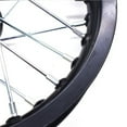 thumbnail image 7 of Applies to Black Dirt Bike Pit Bike Front 1.60-12 inch Rims 12" for small off road motorcross CRF  Front Wheels spare parts, 7 of 7