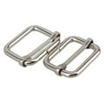 thumbnail image 4 of Minkissy 20pcs Roller Pin Buckles for Backpacks Silver Iron Adjustable Strap, 4 of 5
