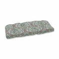 thumbnail image 1 of Pillow Perfect Outdoor Coussin de Banquette Intérieure en Osier de Récif, Bleu, 44 X 19 X 5, 1 of 1