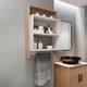 thumbnail image 4 of Organizador Estanteria Flotante Dakota Color Duna Blanco cafe, 4 of 8