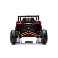 thumbnail image 5 of COCLUB Kids Cars to Drive 24V 7Ah Ride on Toys for Big Kids with Remote Control, 3 Speed, Bluetooth, Music, 4 Wheels Spring Suspension UTV, Electric Car for Kids Ages 4-8, Orange, 5 of 9