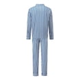 thumbnail image 3 of AceBaby Christmas Family Matching Pajamas Striped Tops and Pants Holiday Sleepwear Loungewear Pjs, 3 of 10