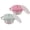 Pink+Grey Green, variant on Stainless Steel Toddler Snack Cups, Removable Silicone Catcher, Spill Proof Travel Lid, Baby Food Storage Containers, Dishwasher Safe, 2 Pack