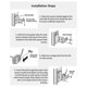 thumbnail image 3 of 2Pcs Garage Door Opener Safety Sensor Beam Eyes Fit for Sears with Brackets, 3 of 5