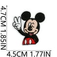 thumbnail image 4 of 21pcs Anime Cartoon Mickey Chenille Patches Embroidered Iron On Patches, Crest Iron On Applique Patch for T-Shirt Jackets Jeans Vests Hats Backpacks DIY Craft, 4 of 5