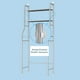 thumbnail image 2 of Organizador de Baño de Acero sobre el Inodoro - Estante de 3 Niveles con Ganchos Extraíbles, Ideal para Espacios Pequeños, 2 of 11