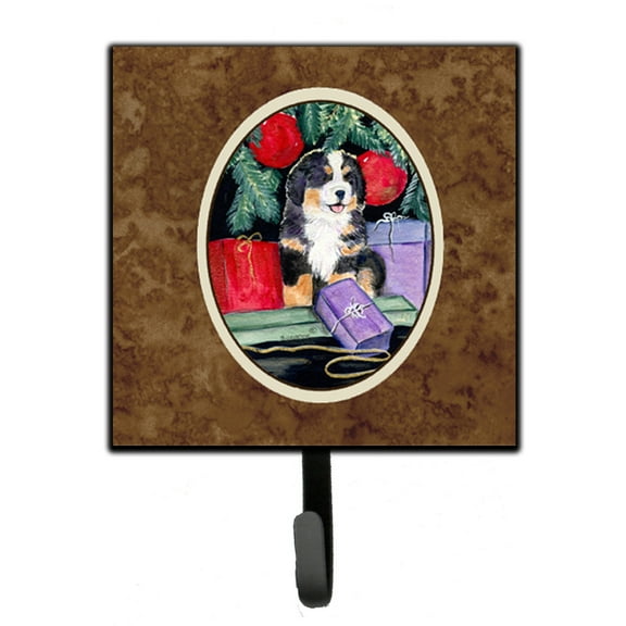 Carolines Treasures SS8583SH4 Bernese Mountain Dog Leash Holder or Key Hook, Small, Multicolor