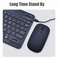 thumbnail image 5 of with Bluetooth Keyboard Mouse for Teclast T65 Max T70 T60 Plus T50HD 78Key 10inch Rechargeable Wireless Keyboard Mice Set Combo, 5 of 10