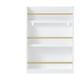 thumbnail image 2 of 3 Tier Floor Standing Bookshelf, Modern Open Storage Display Bookshelf, Kids Bookcase Storage Organizer For Living Room Kids Room Bedroom Nursery, 2 of 9