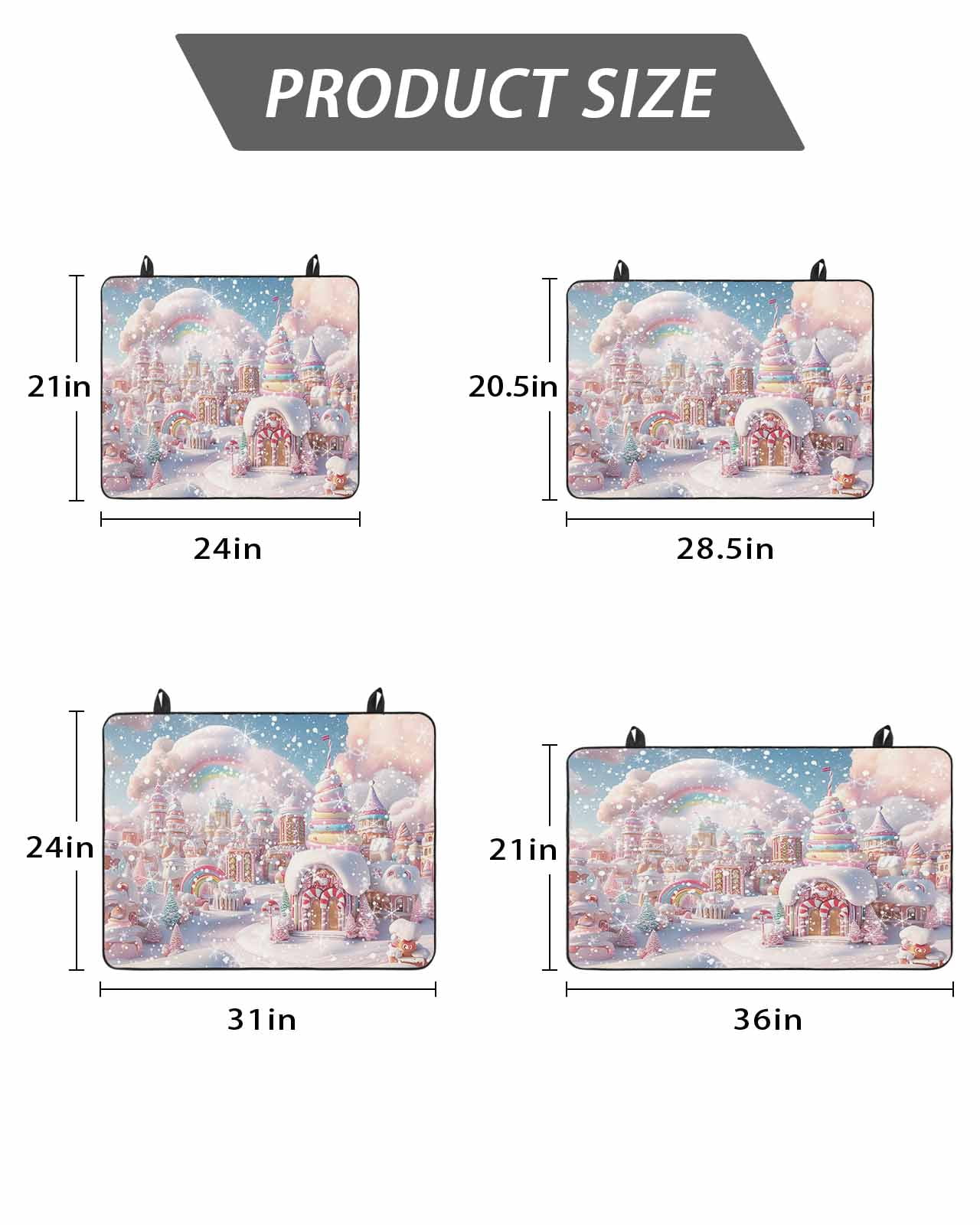Merry Christmas Stove Top Covers for Electric Stove, 36'x21'' Gnome Elves on Retro Wooden Board Glass Ceramic Stove Cover Foldable Rubber Mat Heat Resistant Cooktop Protector for Kitchen