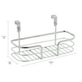 thumbnail image 7 of Kitchen Details Small 10.24" x 5.2" over the Cabinet Organizer in Chrome, 7 of 7