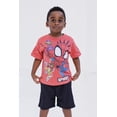 thumbnail image 4 of Marvel Spiderman Toddler Boys T-Shirt and Shorts Set, 4 of 7