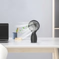 thumbnail image 2 of Hvmvliv Portable Fan Handheld Fan High Wind Power Outdoor Travel Coolings Portable Compact Fan Mini Silent Fan Black, 2 of 6