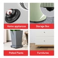 thumbnail image 4 of 4PCS Self-Adhesive Caster Wheels 100KG Heavy Duty Stainless Steel Universal Pulley 360° Rotation Furniture Cabinet Rollers ,Reliable, 4 of 6