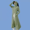 thumbnail image 6 of UV Protection Shirts for Women Sun Protection Shirt Women's Lightweight Breathable Sun Jacket for Cycling Camping Outdoor Activities with Zipper and Long Visor Ideal for Spring and Autumn, 6 of 10