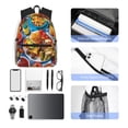 thumbnail image 4 of Easygdp Vibrant Picnic Food Spread Mochila Casual para Portátil, Mochila para Escuela, Viajes, Negocios, 4 of 6