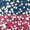 Blue#10, variant on Levmjia Women T-Shirt Patriotic American Flag Star Print V Neck 3/4 Sleeve Casual Loose Fit Summer Top for